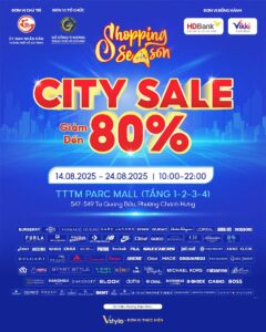 Khuyến Mãi City Sale tại PARC MALL