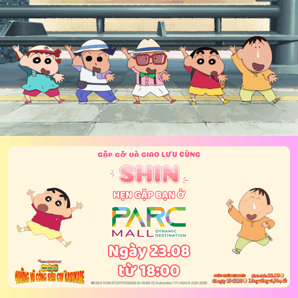 Parcmall giao lưu Mascot