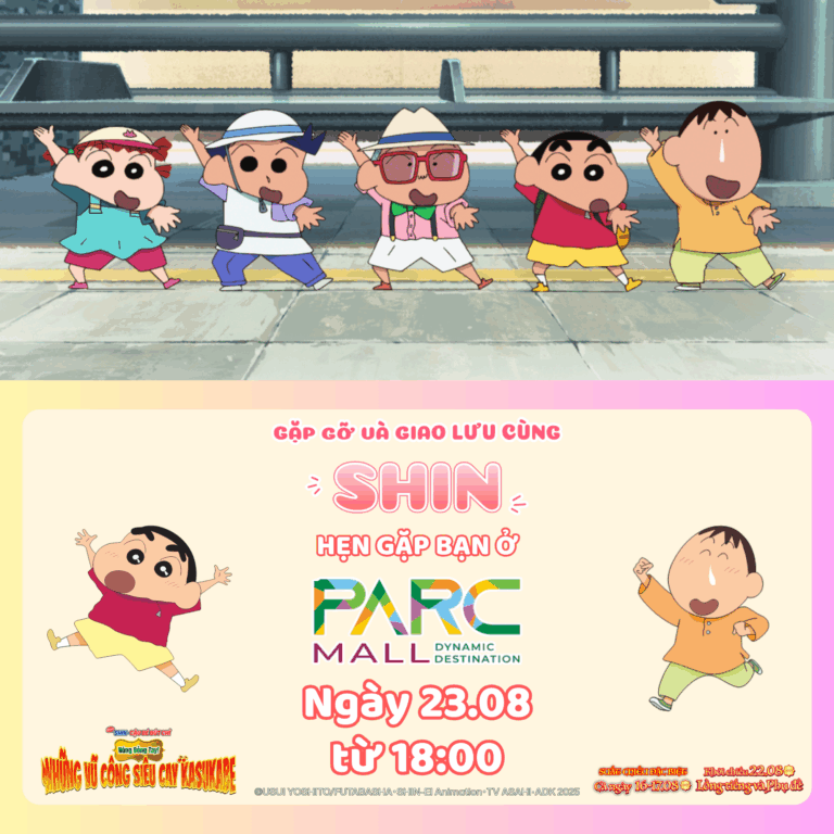 Parcmall giao lưu Mascot
