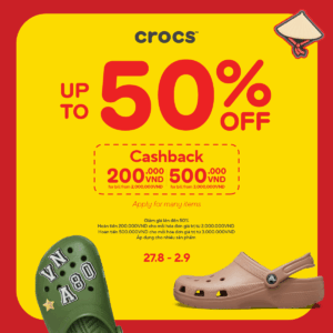 Ưu đãi Quốc Khánh Crocs