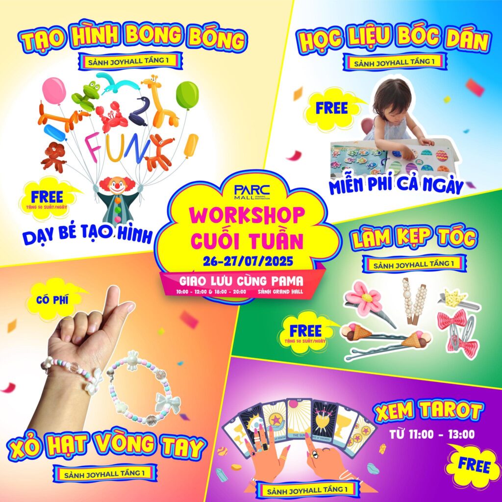 Sự kiện workshop cuối tuần