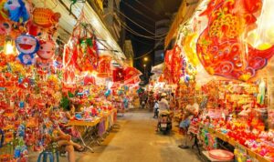 Con đường lồng đèn trung thu Lưỡng Như Học