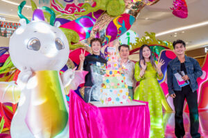 Ca sĩ Nicky cùng PARC MALL chúc mừng kỷ niệm 1 năm khai trương