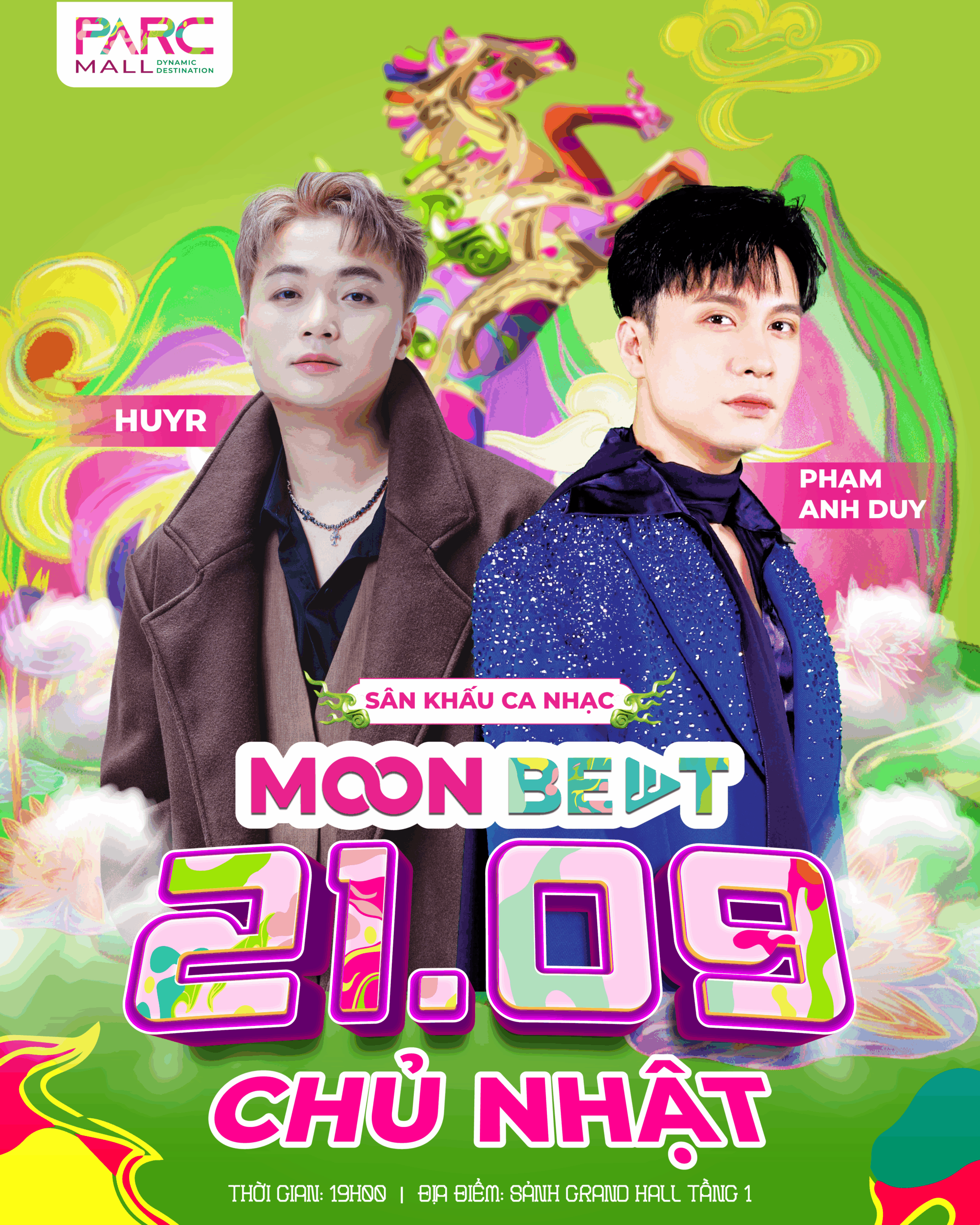 MOON BEAT - DAY 3 cùng ca sĩ Phạm Anh Duy và ca sĩ HuyR