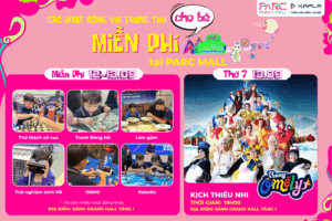 Những hoạt động Trung thu thiếu nhi miễn phí cho bé tại PARC MALL