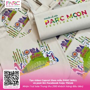Túi tote độc quyền từ sự kiện PARC MOON FESITVAL 2025