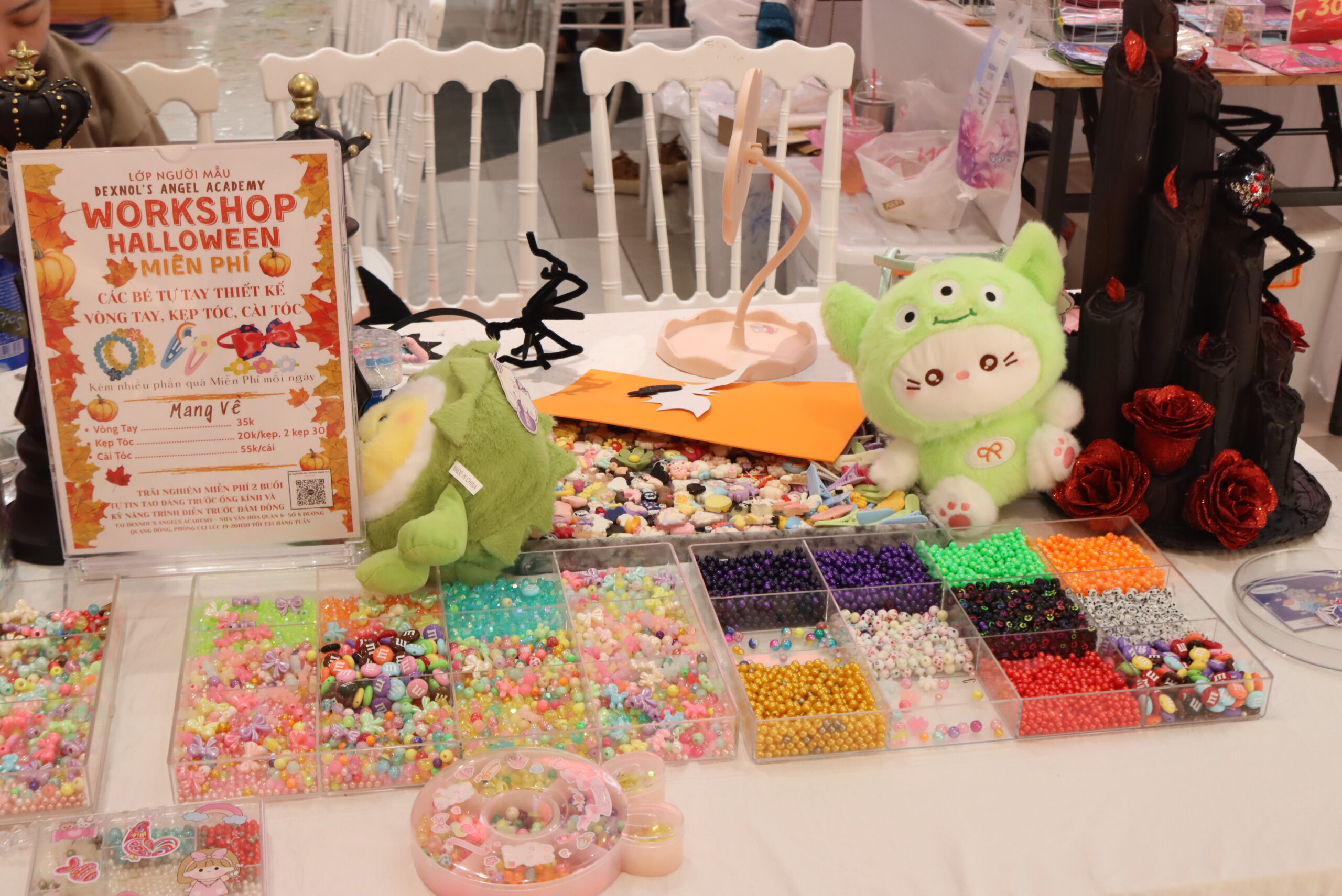 Chuỗi workshop halloween miễn phí tại sảnh sự kiện tầng 1 - PARC MALL