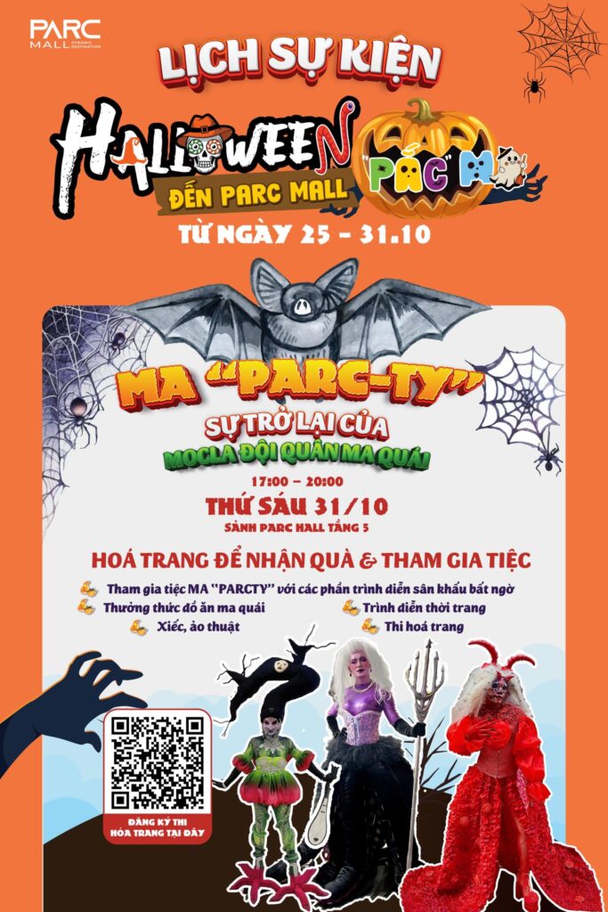Đại tiệc PARC - TY ngày 31.10 tại PARC MALL