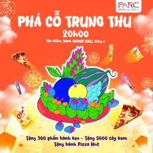 Đêm hội phá cổ trung thu tại PARC MOON FESTIVAL 2025