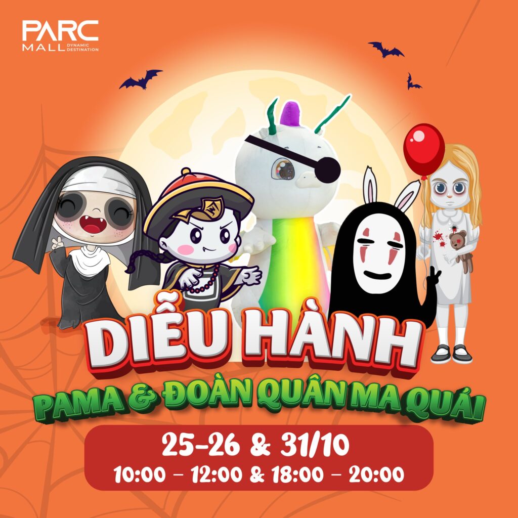 Giao lưu cùng đoàn PAMA ma quái