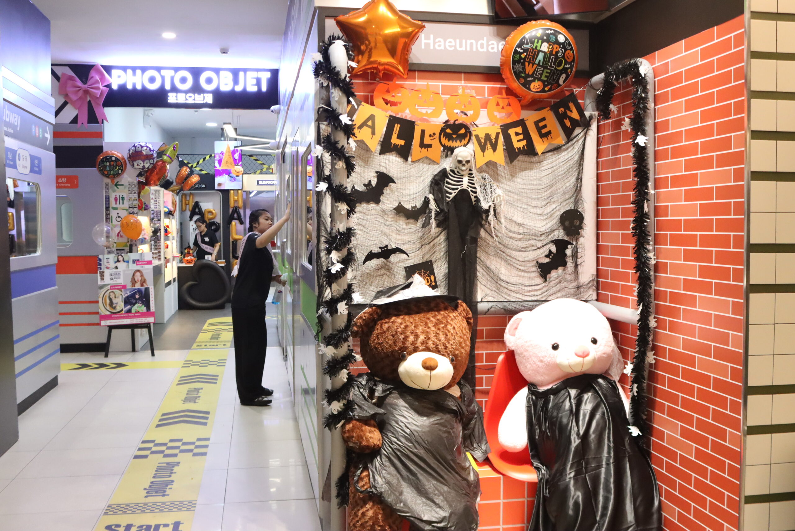 Lưu giữ những kỉ niệm halloween tại Photo OBJET PARC MALL