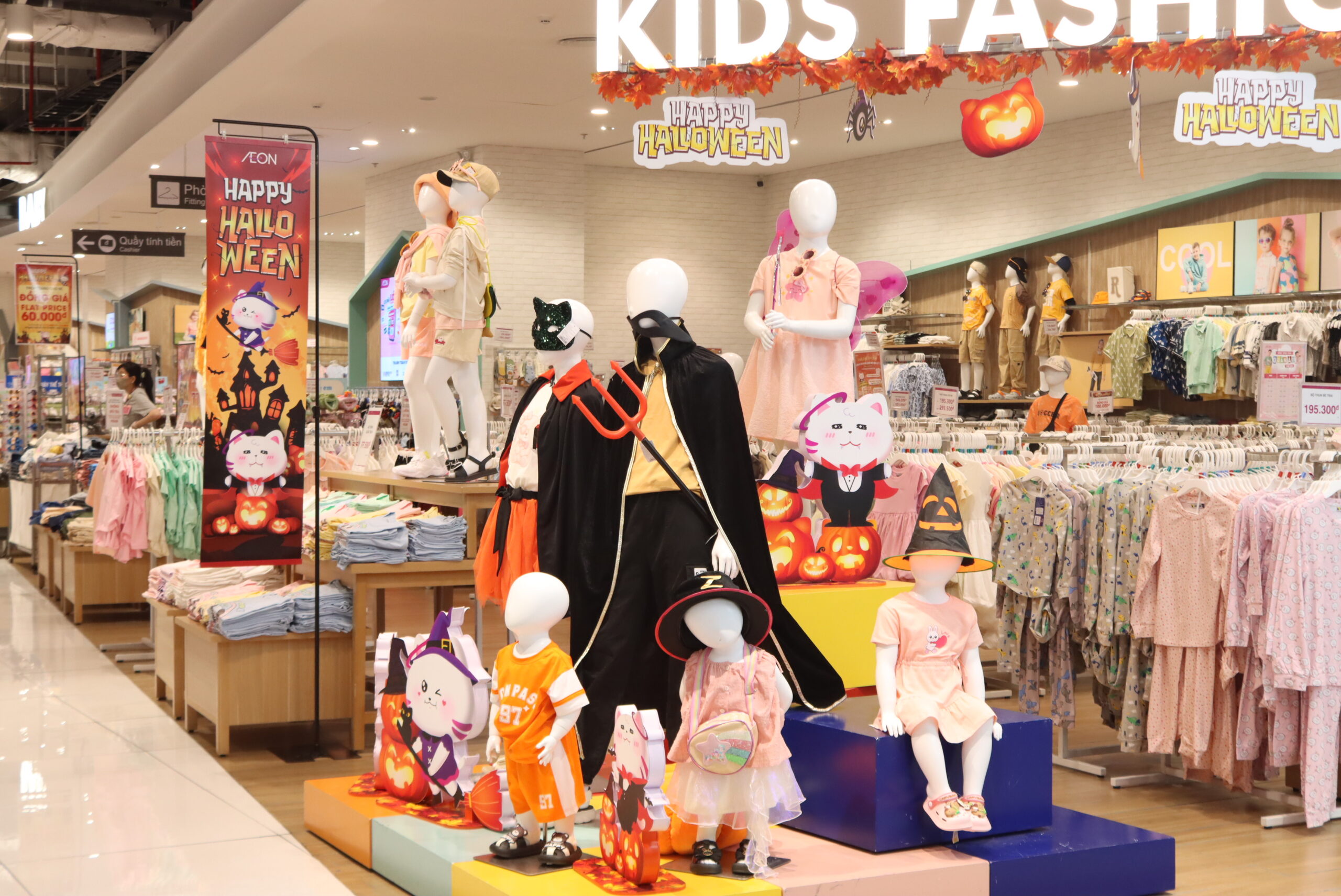 Thời trang halloween dành cho các bạn nhỏ hóa trang trong dịp lễ