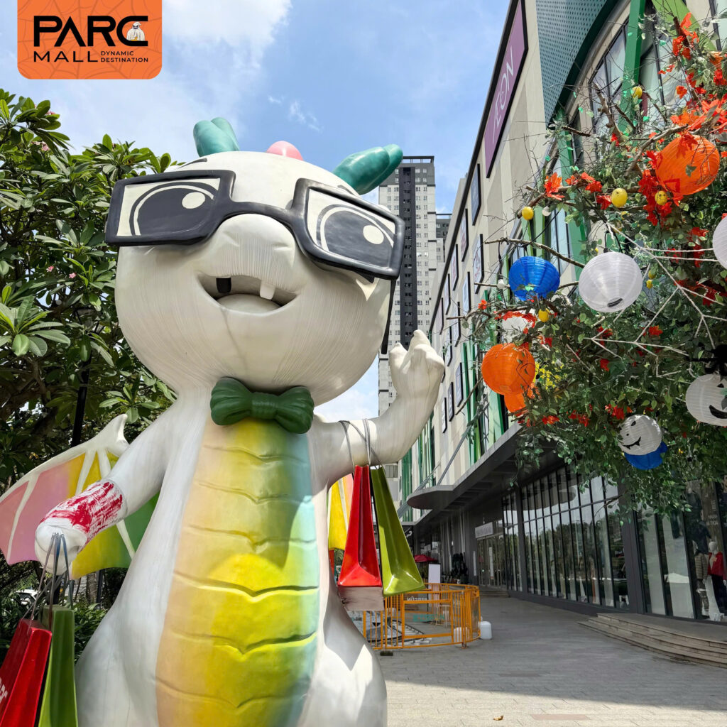 PAMA sún răng chào quý khách tại cổng chào PARC MALL