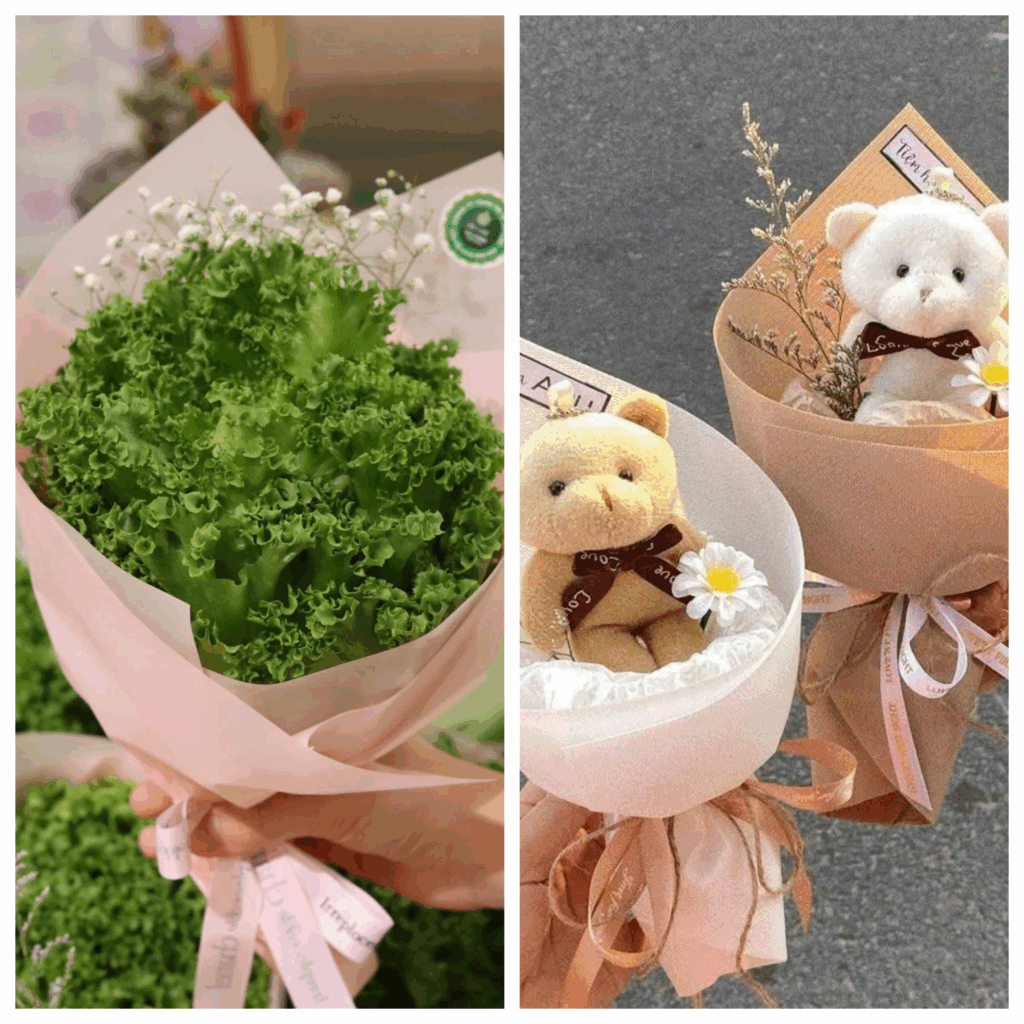 Những bông hoa đáng yêu, ngộ nghình ngày nhà giáo Việt Nam