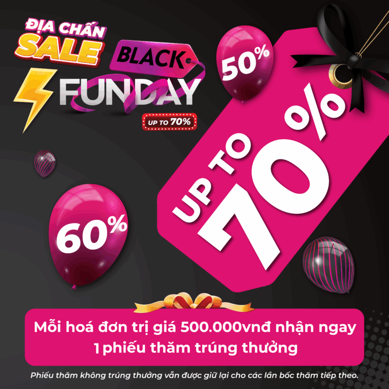 Lễ hội mua sắm Black Friday tại PARC MALL