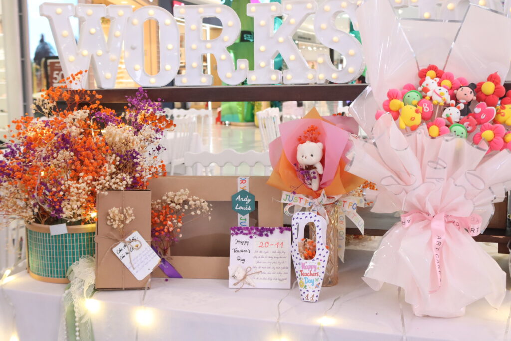 Workshop làm quà tặng 20.11 tại PARC MALL