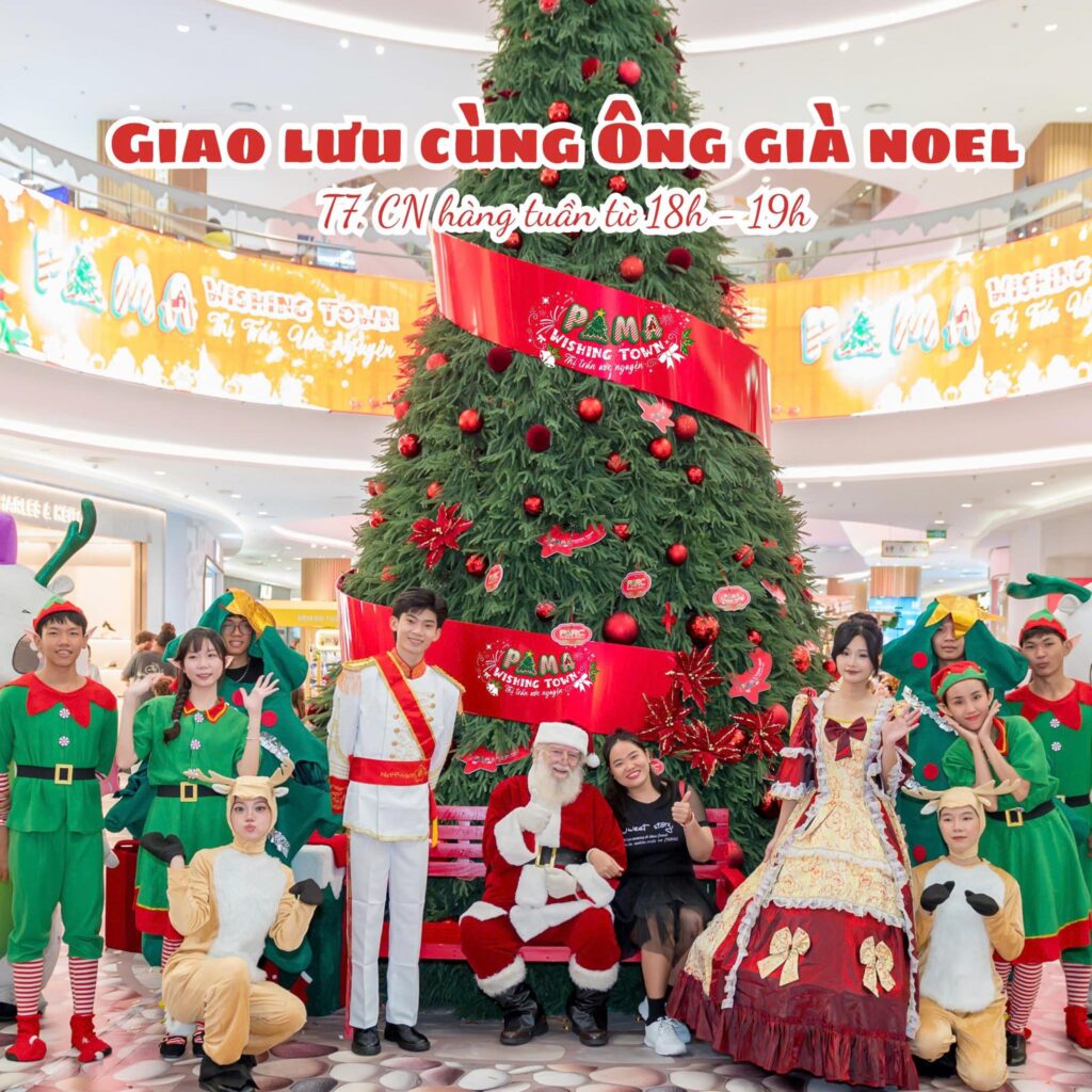 Giao lưu cùng ông già noel mỗi cuối tuần