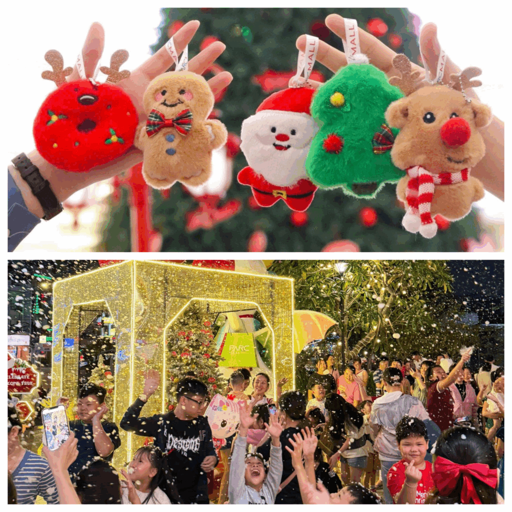 Những hoạt động sôi động mùa giáng sinh tại PARC MALL