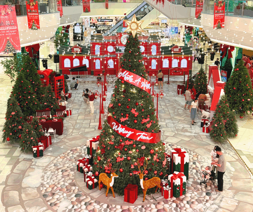 TTTM PARC MALL trong dịp Giáng Sinh 2025