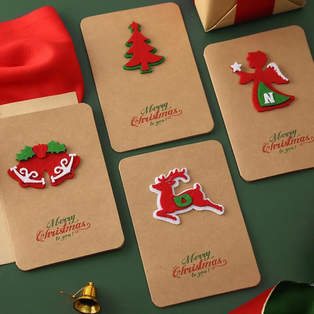 Thiệp giáng sinh handmade cực xinh (nguồn: Internet)