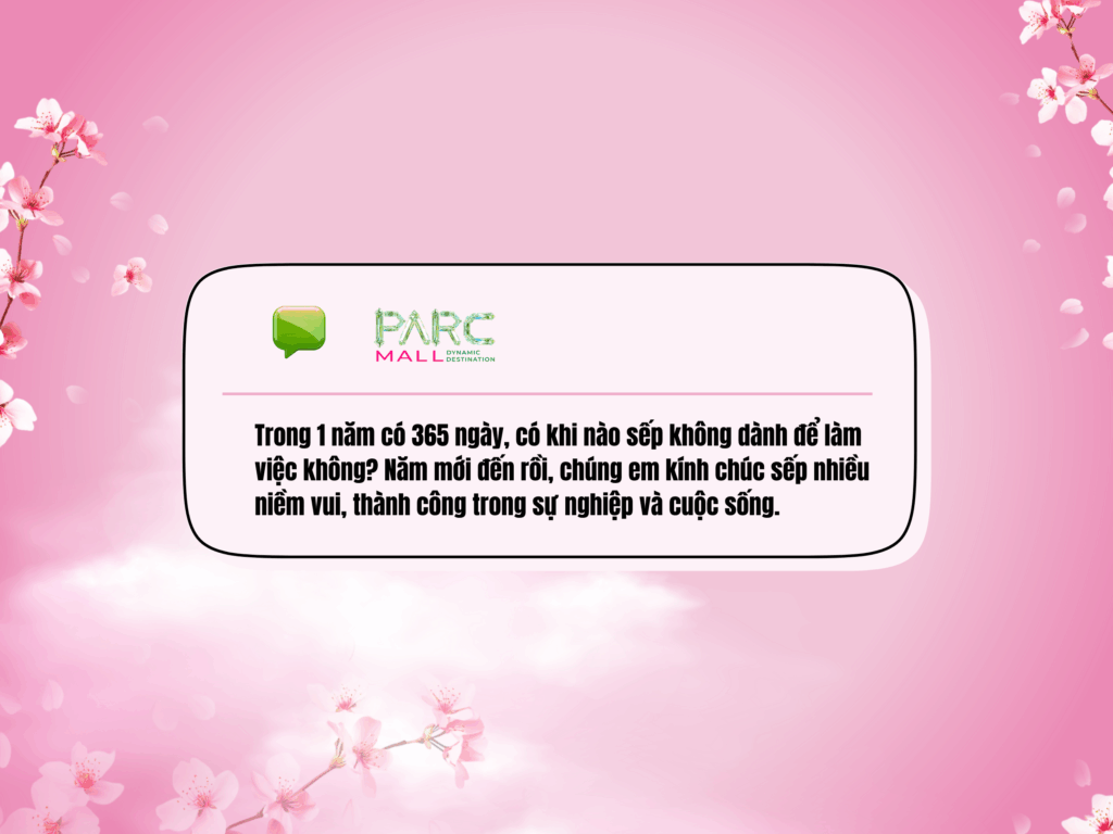 Câu chúc tết dành cho Sếp