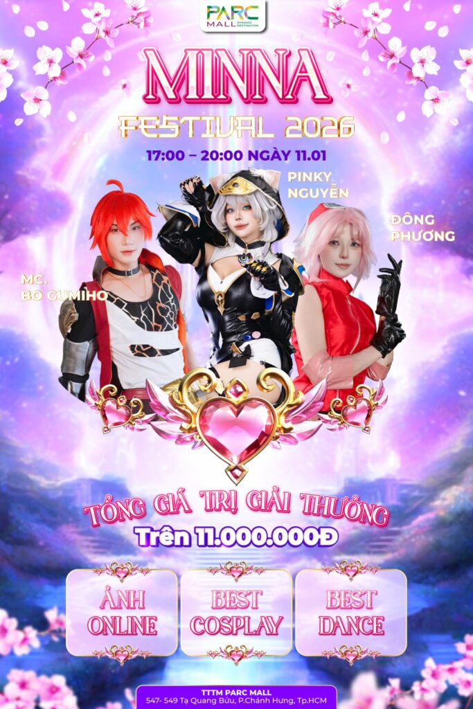 Lễ hội cosplay chính thức trở lại tại PARC MALL