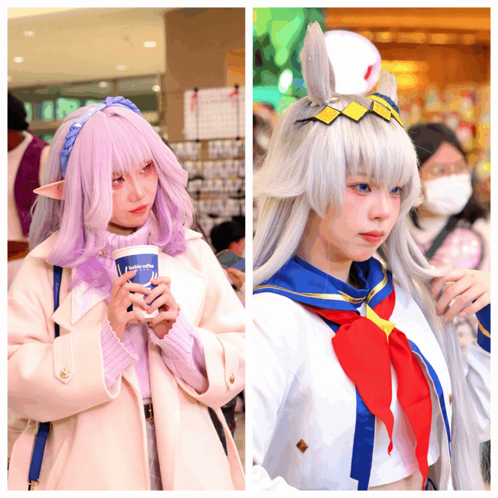 Các cosplayer pose dáng cực dễ thương tại Minna Festival