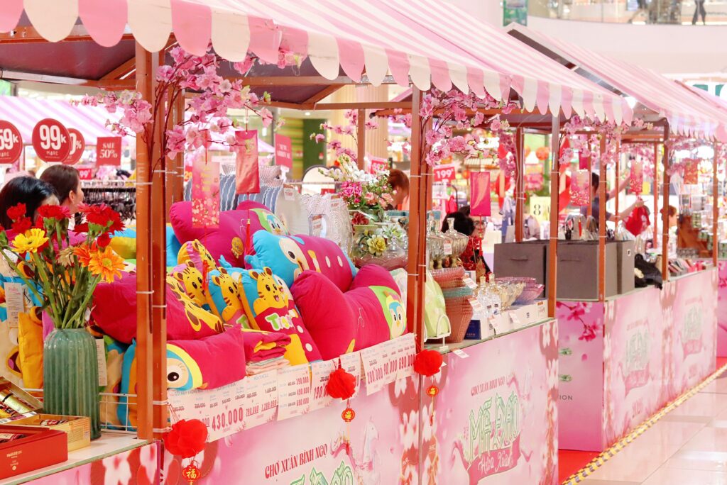 Không gian xuân tại PARC MALL