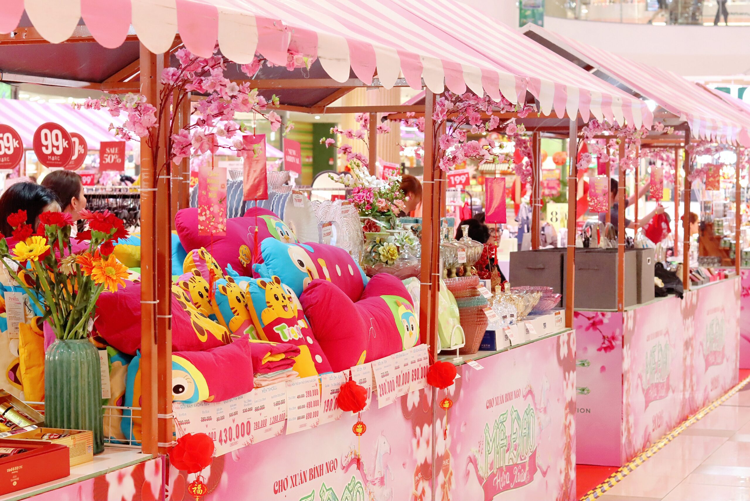 Không gian xuân tại PARC MALL