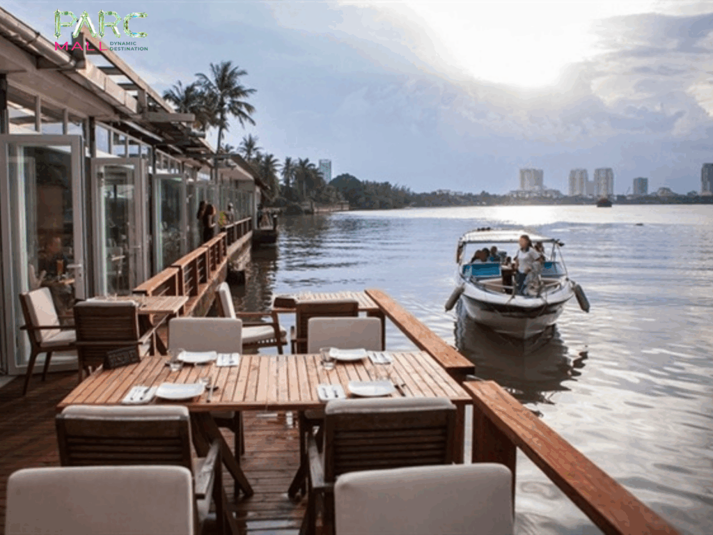 Hẹn hò tại nhà hàng ven sông - cùng người yêu ngắm view hoàng hôn