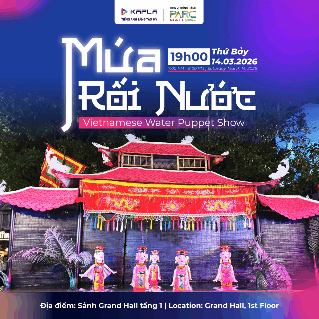 Sự kiện Múa Rối Nước 19h00 tại PARC MALL