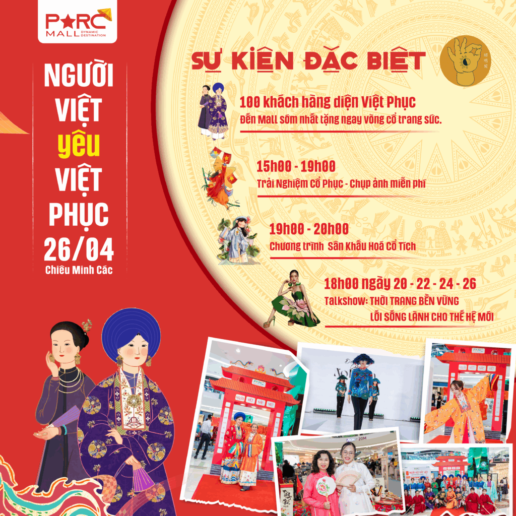 Chuỗi hoạt động Tháng Tư Tự Hào tại PARC MALL