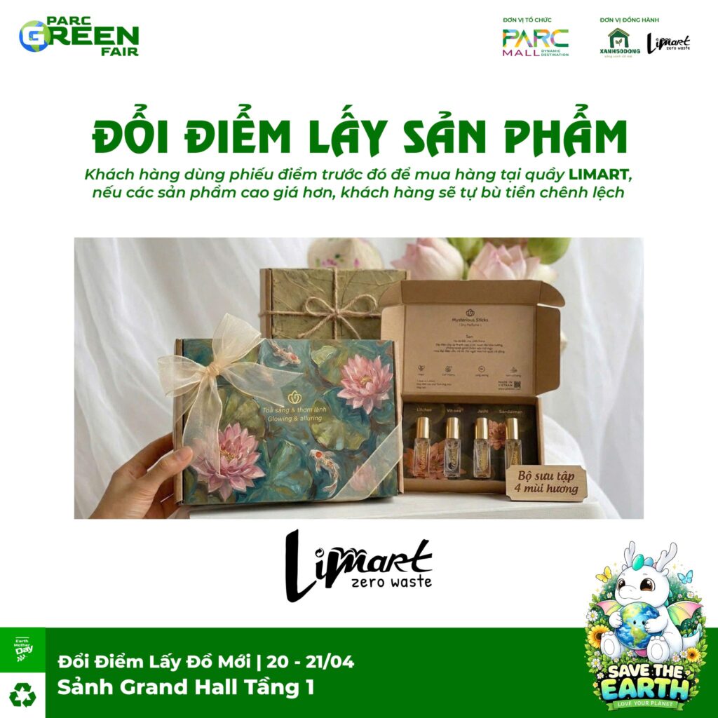 Chương trình đổi quà tặng tại sự kiện PARC MALL