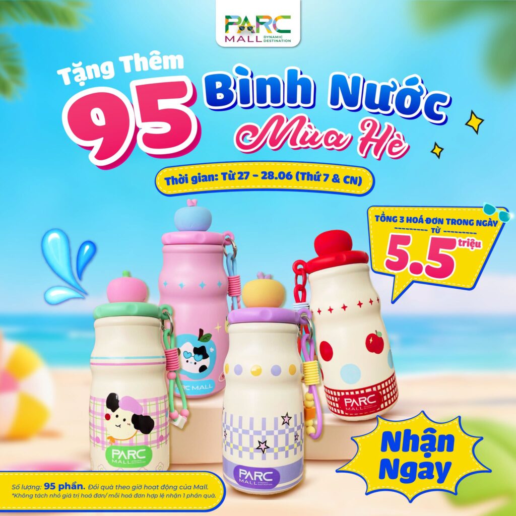 Chương trình đổi hóa đơn nhận ngay bình nước mùa hè
