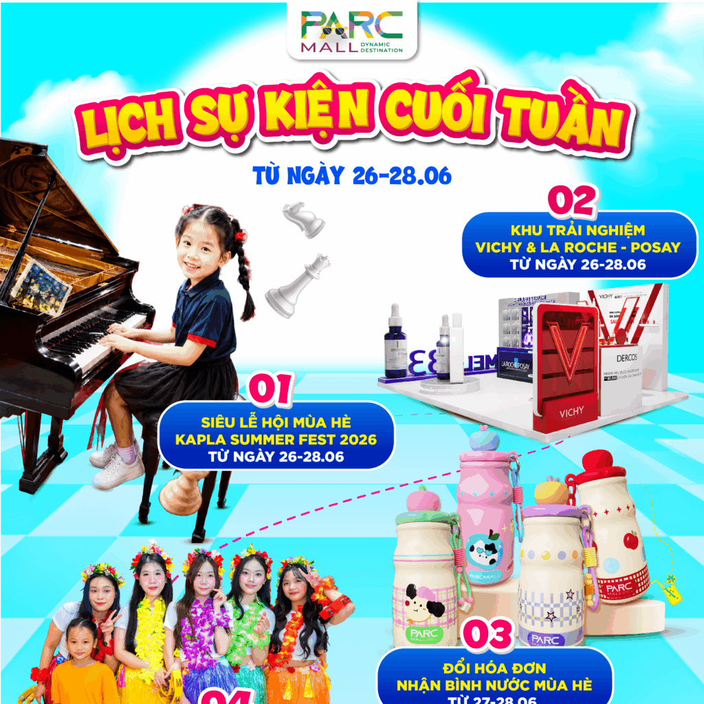 Sự kiện cuối tuần, vui chơi cho bé tại quận 8