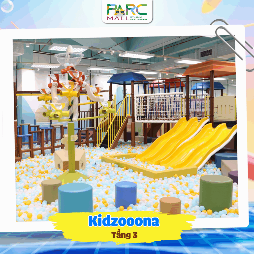 Khu vui chơi cho bé Kidzooona Tầng 3