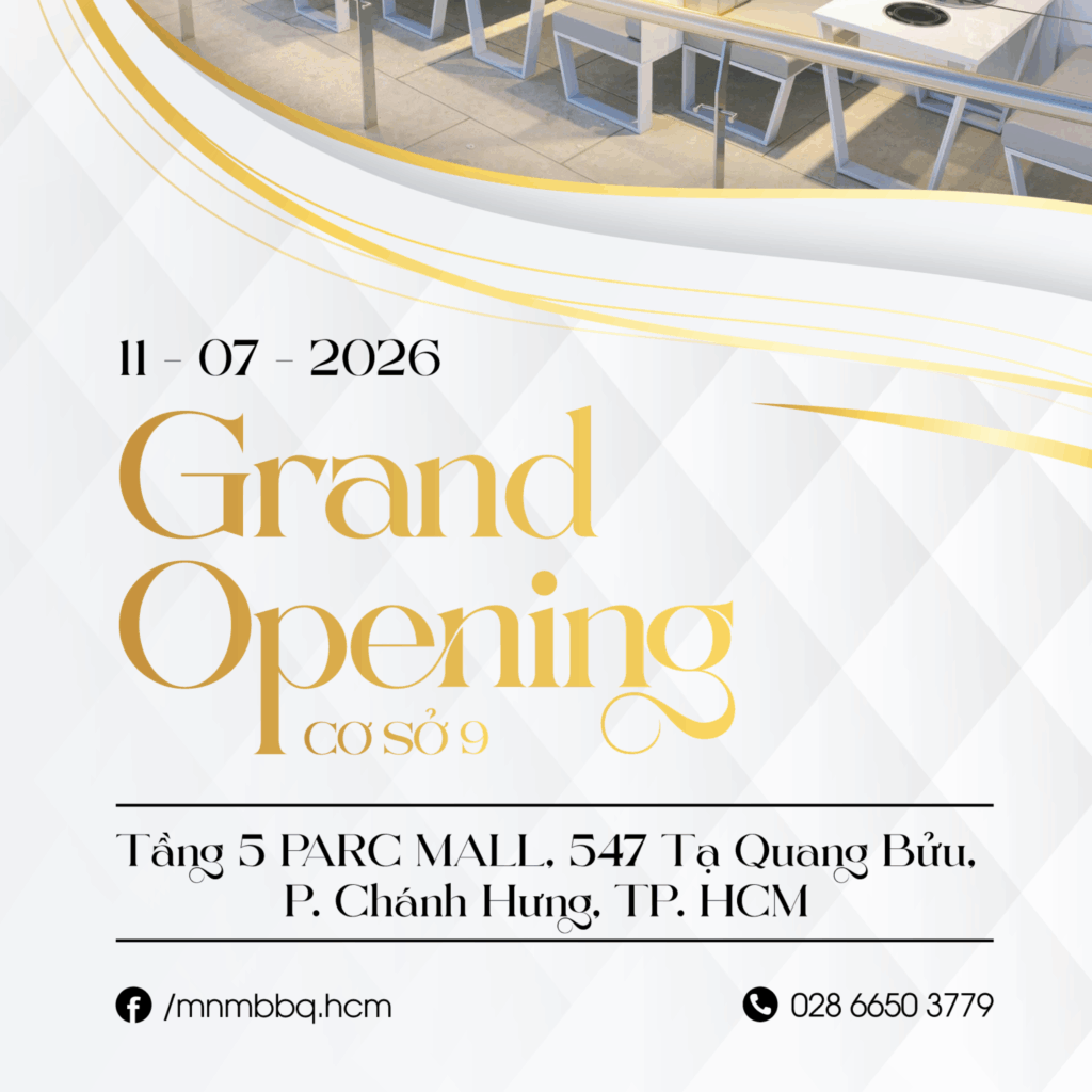 khai trương Meat & Meet chi nhánh PARC MALL