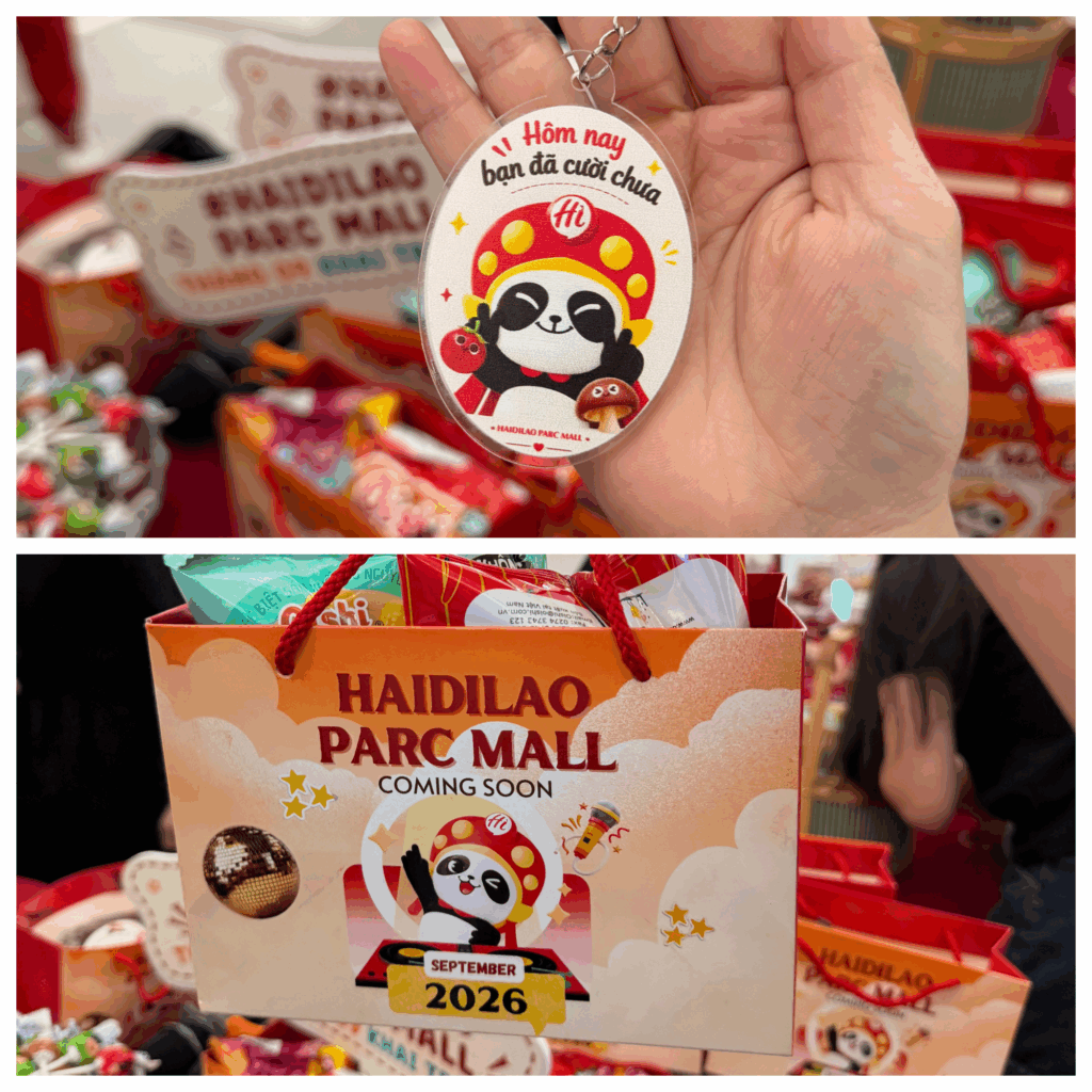 Trải nghiệm hoạt động miễn phí của Haidilao tại PARC MALL