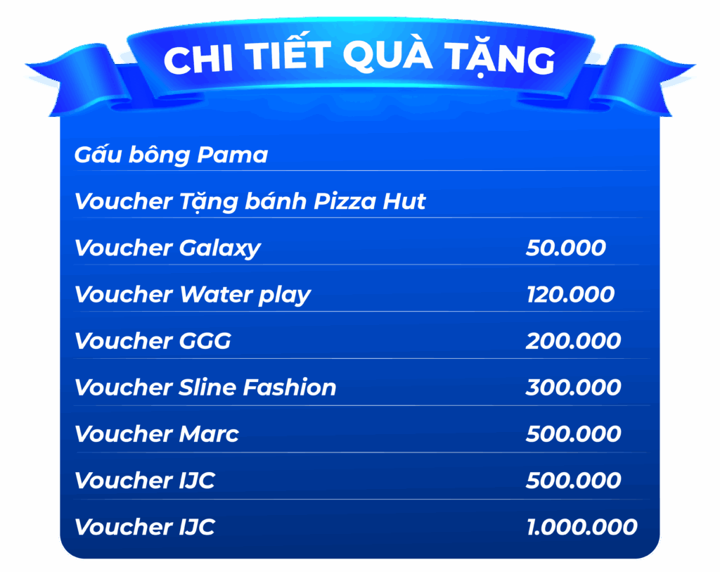 chi tiết chương tình khuyến mãi hot nhất hiện nay tại PARC MALL