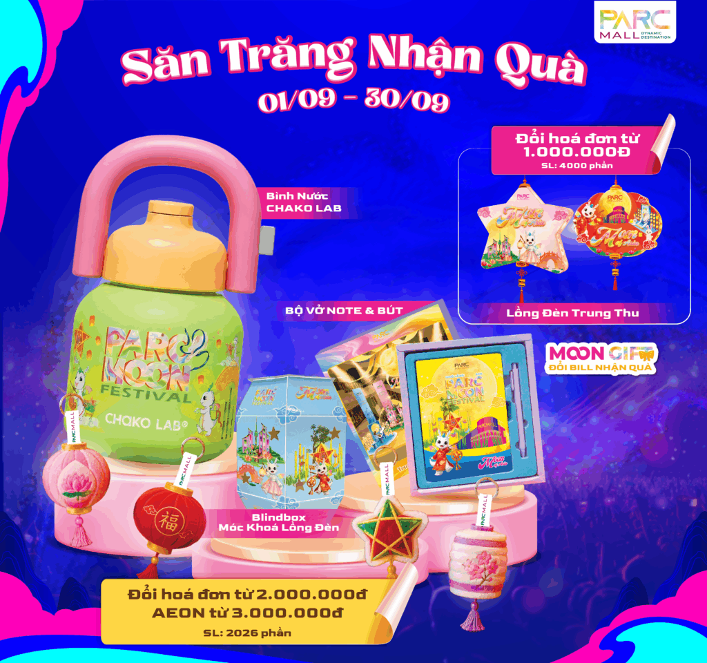 Cơ hội mua sắm săn quà tặng trung thu