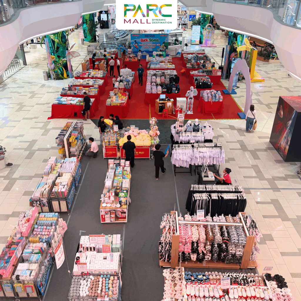 Lễ hội sách tại Sảnh sự kiện PARC MALL