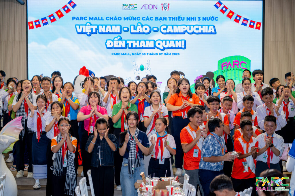 Buổi tiệc sôi động tại Hội trường PARC MALL