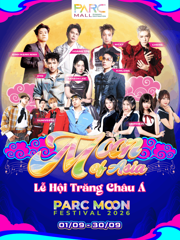 Công bố line up 14 nghệ sĩ tại đêm nhạc trung thu PARC MOON FESTIVAL 2026