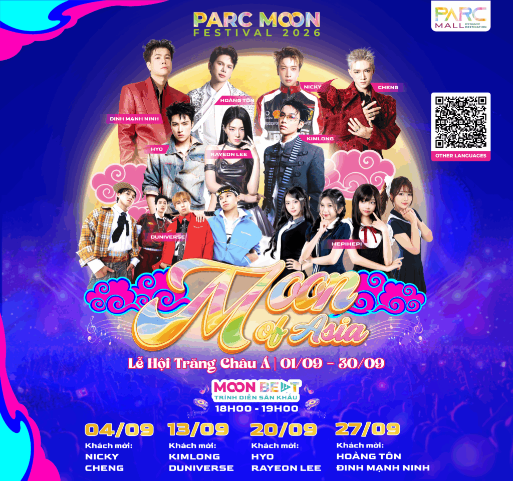 Chuỗi lễ hội trung thu 2026 PARC MOON FESITVAL chính thức trở lại