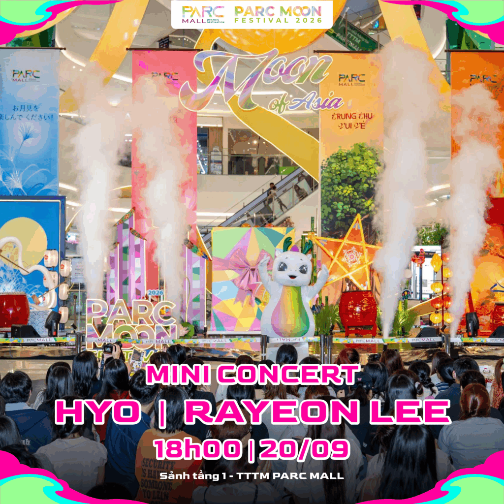 Đêm MINICONCERT tại trung thu PARC MALL