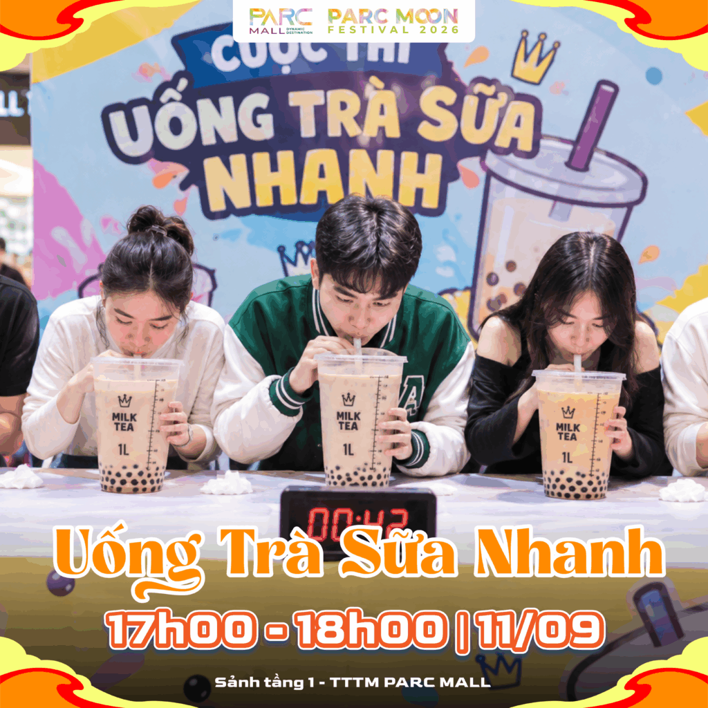 Thử thách uống trà sữa khổng lồ