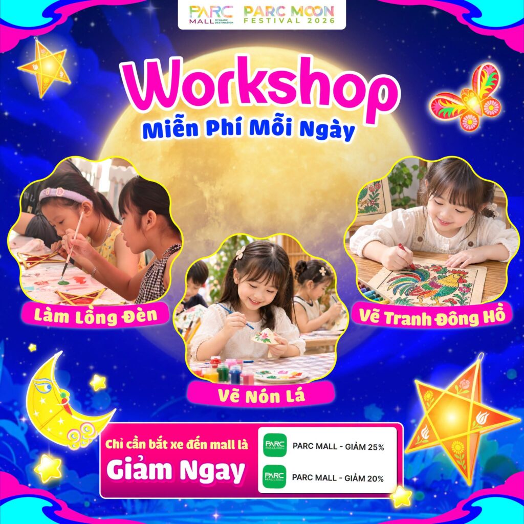 Chuỗi Workshop trung thu Miễn Phí dành cho bé và gia đình